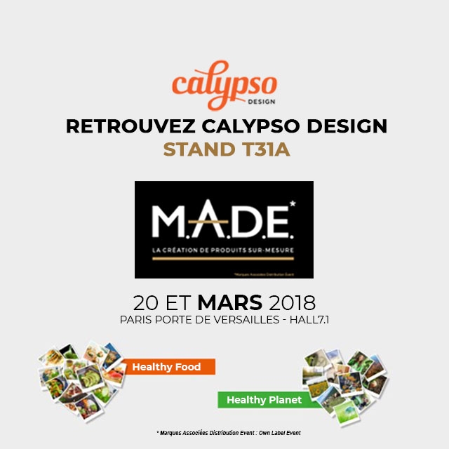 LA SEULE AGENCE A REPRESENTER LE DESIGN DE PACK AU MADE 2018