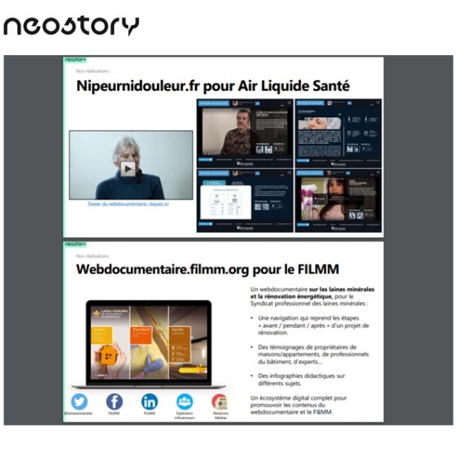 WEBDOCUMENTAIRE  le format brand content tendance de Neostory