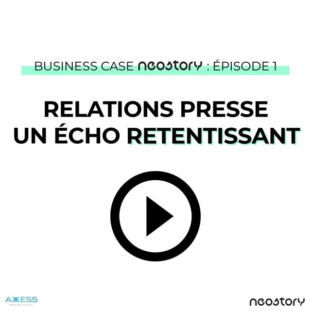 UN ECHO RETENTISSANT EN RELATION PRESSE !